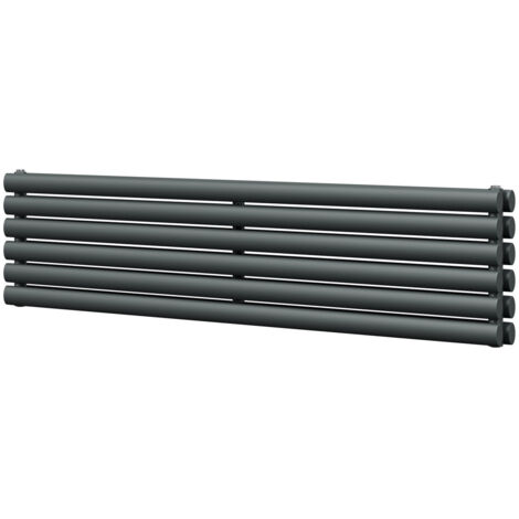 Boone Anthracite 360mm x 1600mm Horizontal Double Panel Radiator