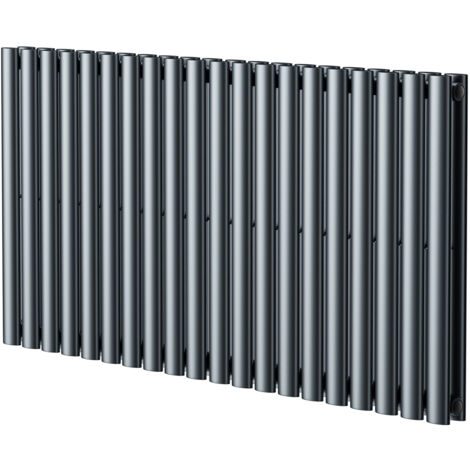 Boone Anthracite 600mm x 1200mm Double Panel Radiator - Grey