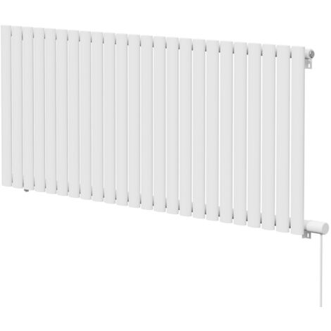 Boone White 600mm x 1440mm Horizontal Electric Single Panel Radiator