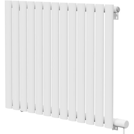 Boone White 600mm x 780mm Horizontal Electric Single Panel Radiator