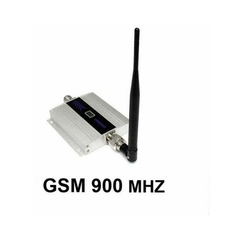 Stomo - Booster amplificateur répéteur de signal mobile GSM900 Mhz avec Antenne extérieur couverture 200m²