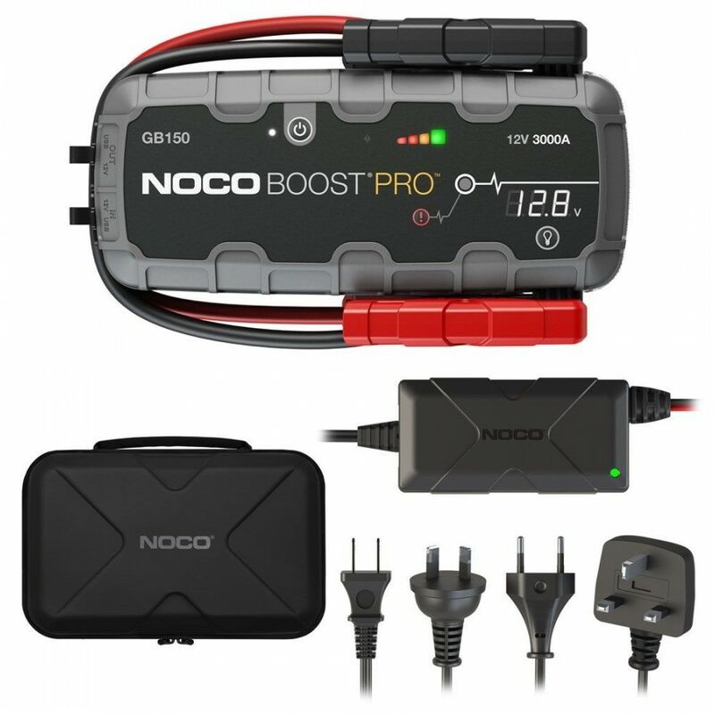 Booster de démarrage Lithium 12V 3000A avec étui et chargeur GB150.COMBI