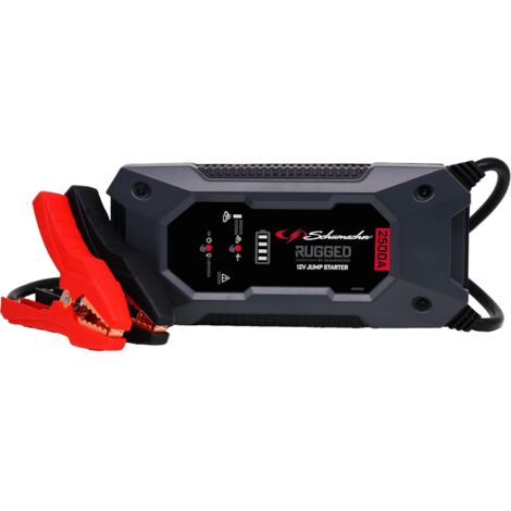 Oc-Pro – Booster démarreur batterie lithium 2500A 12V – Démarrage jusqu'à 10L essence et 7L diesel – Protection IP64 – Technologie Pre-Boost