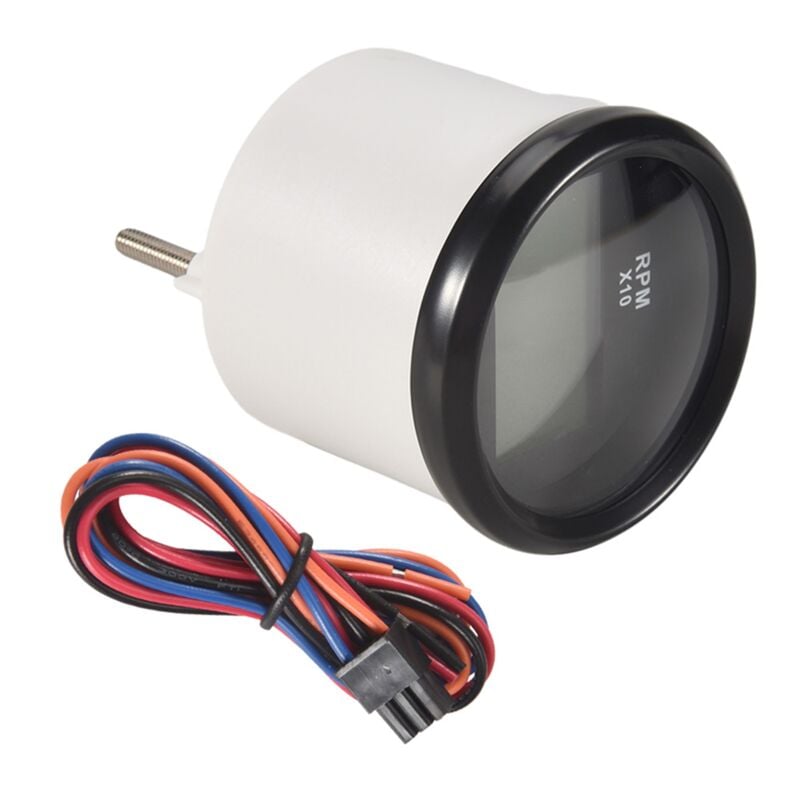 Image of Boot LED Digitaler Tachometer Engine Hour Meter Marine Außenborder RV Drehzahlmesser