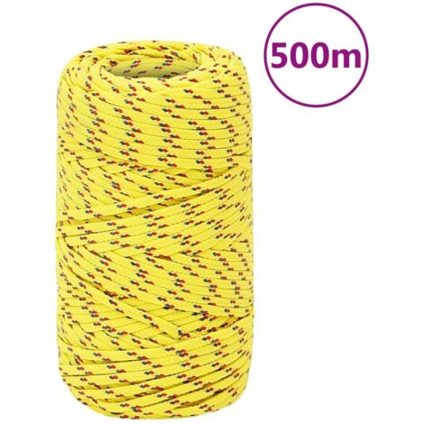 Bootsseil Gelb 2 mm 500 m Polypropylen