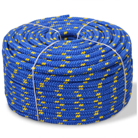 Bootsseil Polypropylen 8 mm 500 m Blau