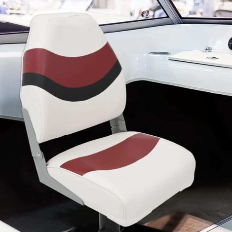 Bootssitze Set von 2 mit 360° drehbarem Fuß