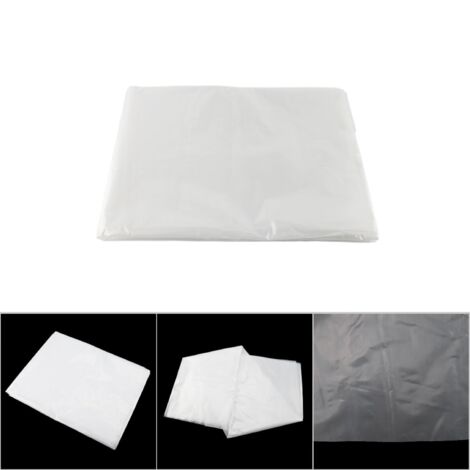 Bootstrap Farmer Staubdichte Kunststofffolie, transparentes Polyethylen für Gewächshäuser (S) - 2x2m, 150 Mikron, PE