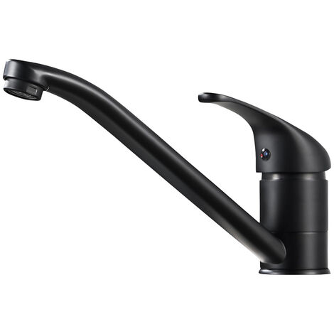 BOOXELY Mitigeur de Cuisine à Levier Unique, Robinet de Cuisine Chromé, Monocommande Robinetterie Cuisine avec Pivotant à 360°, Mitigeur d'Evier de Cuisine en Laiton, G3/8''