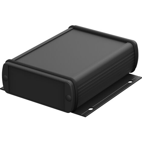 Bopla ABPH 800-0100 WL ALUBOSSET 84308100.HMT1 Flansch-Gehäuse 130 x 100 x 35  Aluminium  Schwarz (