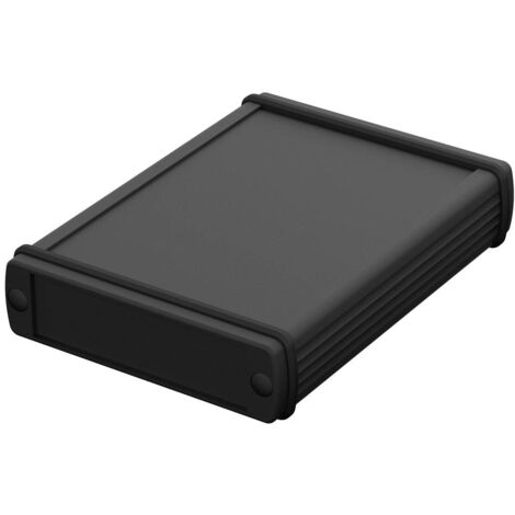 Bopla Alubos ABPH 820-100 84826100.HMT1 Contenitore a profilo 100 x 82 x 22 Alluminio Nero 1 pz.