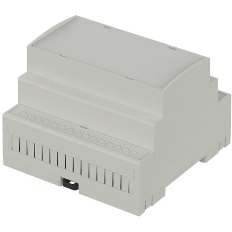 Bopla CombiNorm-Control CNC 87.5 SET Boîtier pour rail 89.20 x 89.80 x 65.30 ABS gris clair (RAL 7035) 1 pc(s) D082182