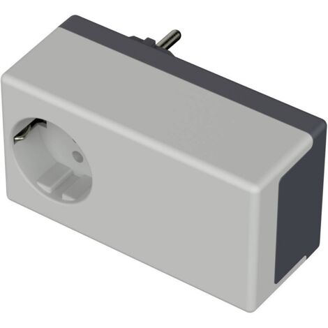 Bopla ELETEC SE 432 DE/CEE Contenitore con spina 120 x 65 x 50 ABS, Policarbonato Grigio luminescente, Grigio grafite 1