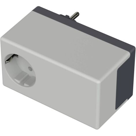 Bopla ELETEC SE 435 DE Contenitore con spina 120 x 65 x 66 ABS, Policarbonato Grigio luminescente, Grigio grafite 1 pz.