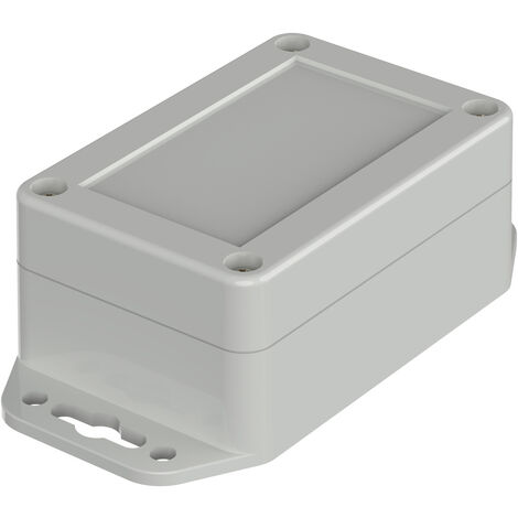 Bopla Euromas X, XT 090604 WL 7035 07809064 Flansch-Gehäuse 90 x 60 x 39.9  ABS  Lichtgrau (RAL 7035