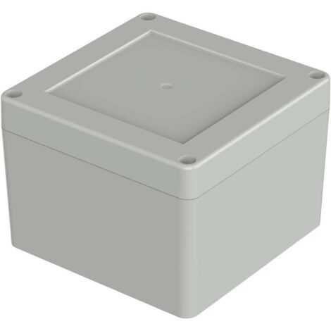 Bopla Euromas X, XT 111108 7035 07511118 Boîtier électronique 104.80 x 104.80 x 74.70 ABS gris clair (RAL 7035) 1 pc(s) D082312