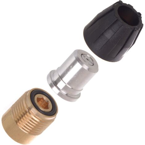 Boquilla 25° 050 para hidrolimpiadora Karcher HD HDS + Protector de boquilla + Embrague