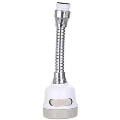 Boquilla con filtro, cabezal de grifo de cocina giratorio de 360 grados, rociador de ducha con filtro de 3 modos ajustables para cocina y baño (extensible).