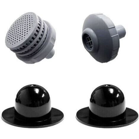Boquilla de entrada para piscinas modelos 25022E 1500 2000 2500 4000 12364 - Cesta de filtro - Conector de manguera de piscina - Accesorios para piscinas elevadas