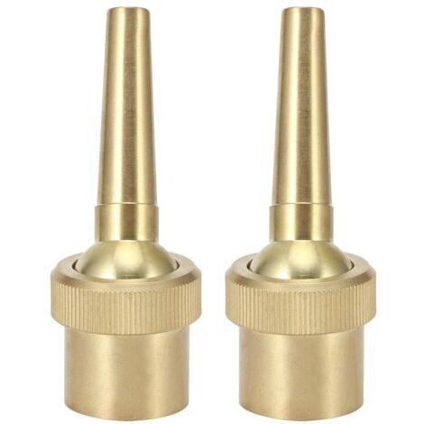 Boquilla de fuente de chorro multidireccional G3/4 pulgadas DN20, 2 piezas, cabezal de riego para estanques de jardín