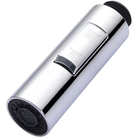 Boquilla de grifo de cocina de 2 modos, rociador extraíble para grifo de cocina, extensión para grifo de cocina, reemplazo de cabezal de ducha extraíble para cocina, ahorrador de agua, fácil instalaci