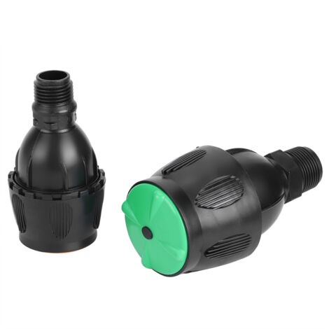 Boquilla de riego automático para césped con adaptador G1/2 y G3/4, herramienta de riego paisajístico, chorro ajustable para césped y jardín.
