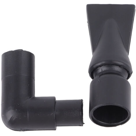Boquilla de salida ajustable para acuarios de plástico, conexión de 3/8", salida tipo pico de pato giratoria de 360°.