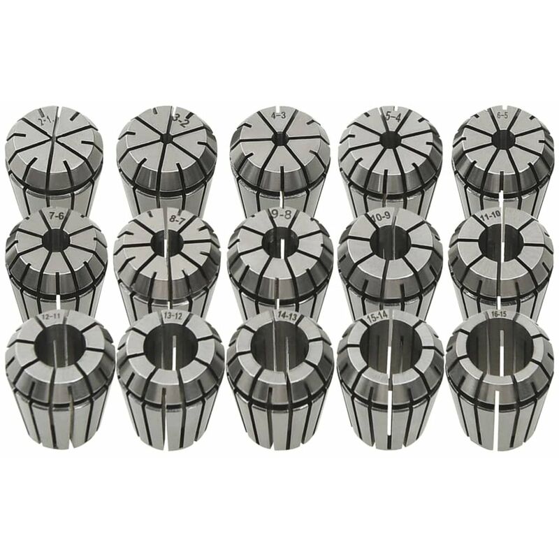 

Boquilla de sujecion ER25 15 pzas Set herramientas de torneado
