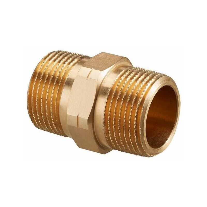 

BOQUILLA DOBLE BRONCE 1 M x 1 M