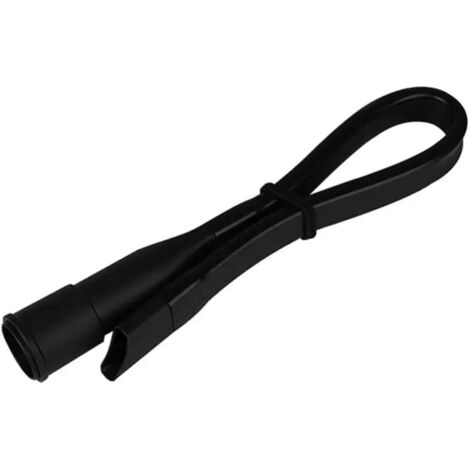 Boquilla larga y plana para aspiradoras, de 32 mm, con manguera de succión flexible (32 mm).