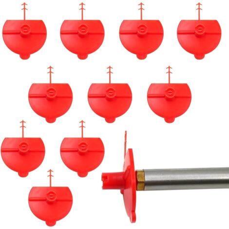 JALLERIA Boquilla para pistola de espuma de poliuretano, boquilla pulverizadora de poliuretano, pistola de espuma expansiva plana, boquillas para pistola de pegamento espumoso, 10 piezas