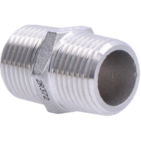 Boquilla roscada de acero inoxidable de 1/2"