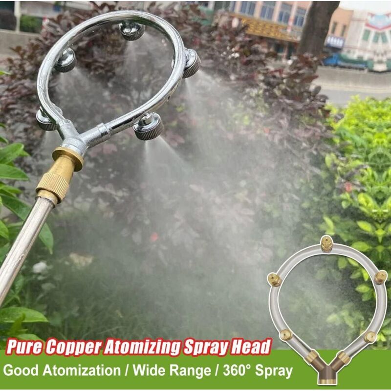 Boquillas multicabezal, sistemas de refrigeración por pulverización externa, boquillas lavables, aspersores agrícolas (interfaz de rosca interna