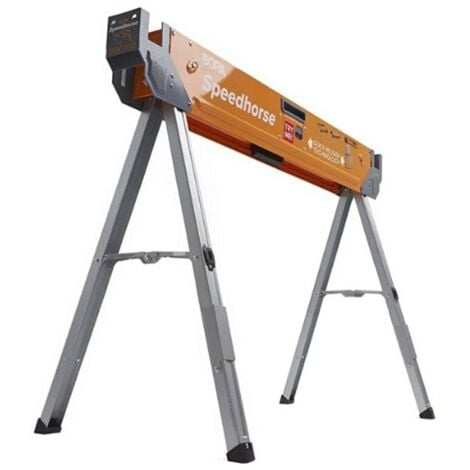 BORA SINGLE PORTAMATE Speedhorse Quick Deploy 1500lb 680kg Sawhorse Trestle