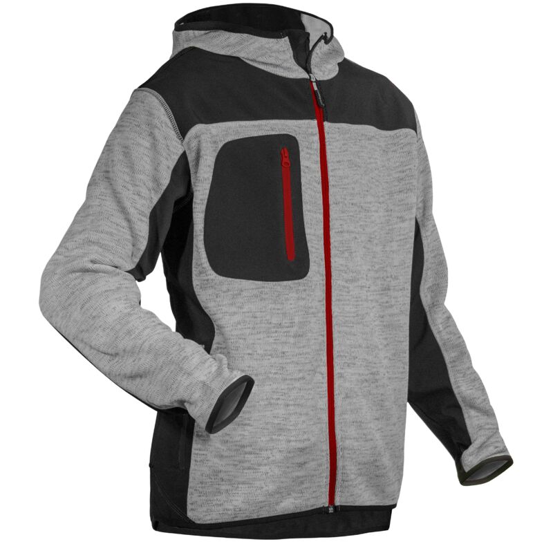 Coverguard - Veste softshell bora gris clair - noir taille xxxl