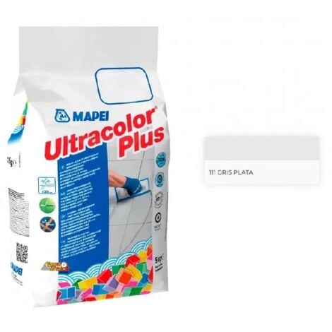 Borada Ultracolor Plus Gris Plata 5Kg. (111) MAPEI