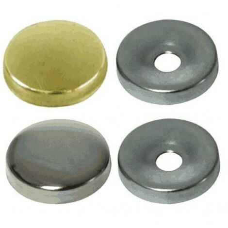 Borchia coprivite conica à 18 mm ottone lucido