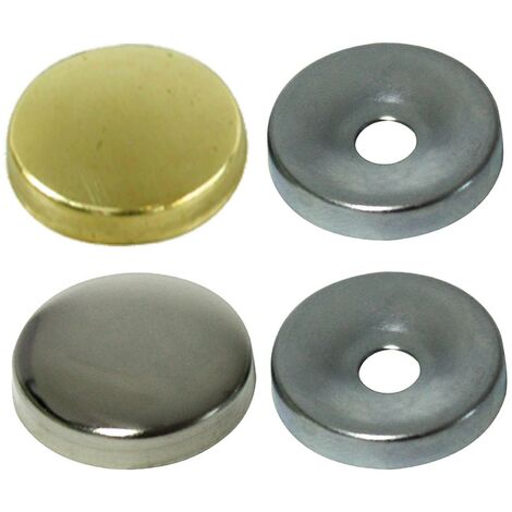 Borchia coprivite conica à 18 mm ottone nichelato