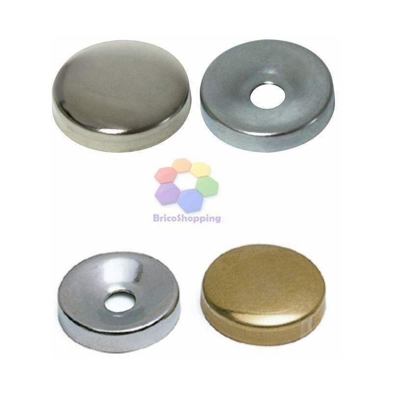 Capaldo - Borchia coprivite nickelato nikel cromo