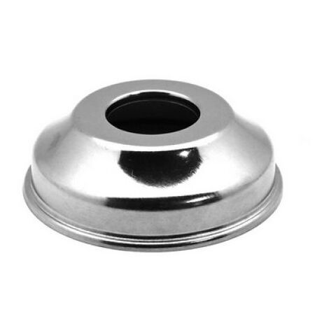 BORCHIA PER CANOTTO IN ACCIAIO Diam. Est. 75 mm  Foro 32 mm