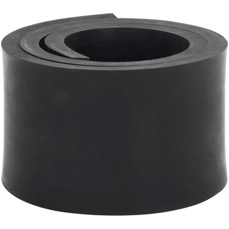 Bord en caoutchouc pour souffleuse à neige noir 100 x 10 x 1 cm, lame de neige en caoutchouc, lame en caoutchouc, profils en caoutchouc, adhésif joint en caoutchouc, profil de protection