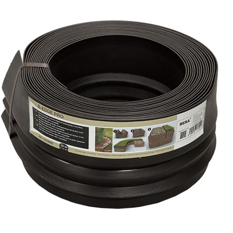 Bordatura professionale in plastica B-Edge PRO 10m - Nero