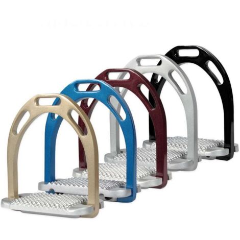 Etriers en aluminium anglais pour l'équitation New Innovative Horses