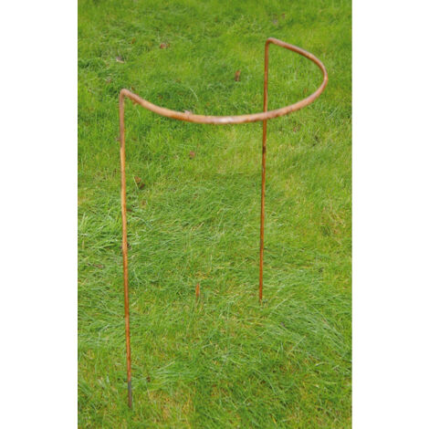 Border Support Rust (Pack of 4) - L180 x W250 x H900 cm - Bare Metal/Ready to Rust