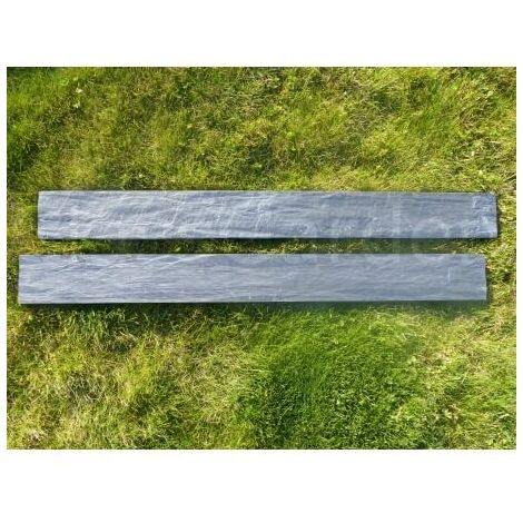 CLASSGARDEN Bordillo de Pizarra 100 cm