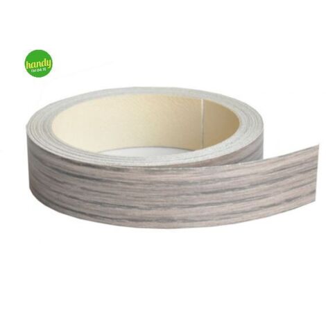 Bordo adesivo Kimono 500 x 2,4 cm rovere grigio