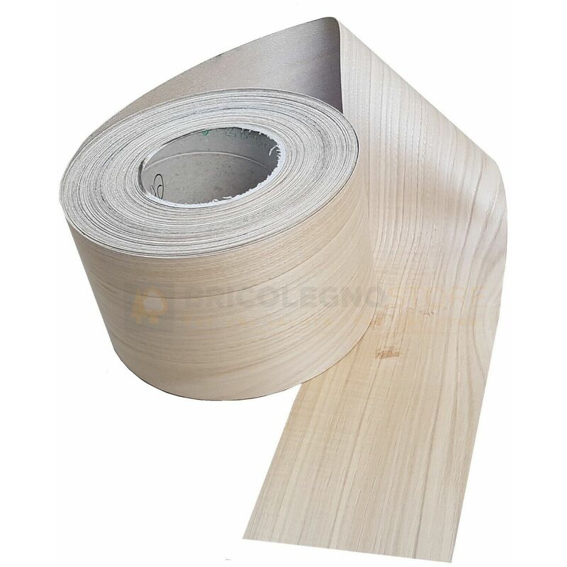 Image of Bordo tranciato impiallacciatura legno castagno precollato da 190 mm
