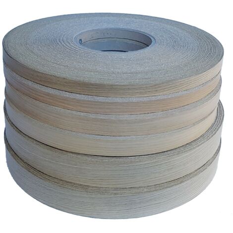 Bordo tranciato legno rovere precollato 50 mt da 22 - 30 - 50 mm