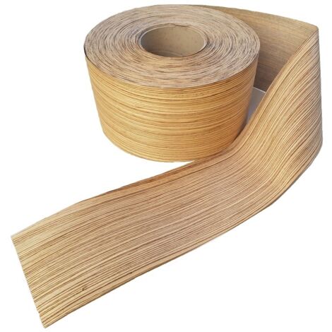 Bordo tranciato legno zebrano 6/10 senza colla da mm 285 a metraggio