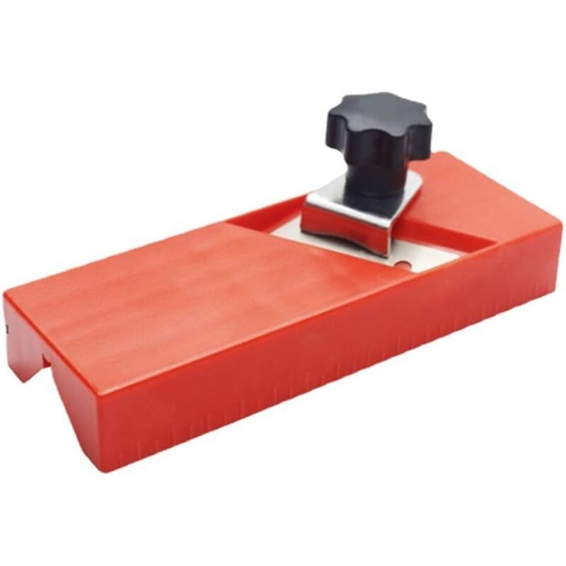 Bords nets et propres - Outil de chanfrein pour plaques de plâtre, montage du bois